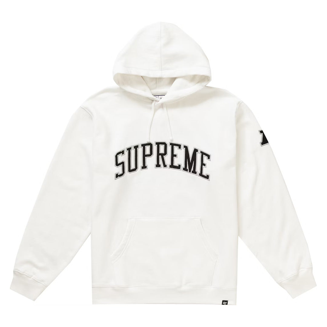 Supreme NFL x Raiders x '47 Hoodie White