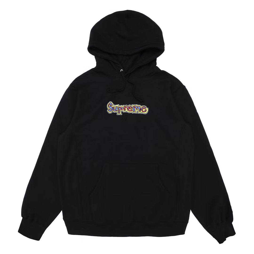 Supreme Gonz Logo Hooded Sweatshirt Black