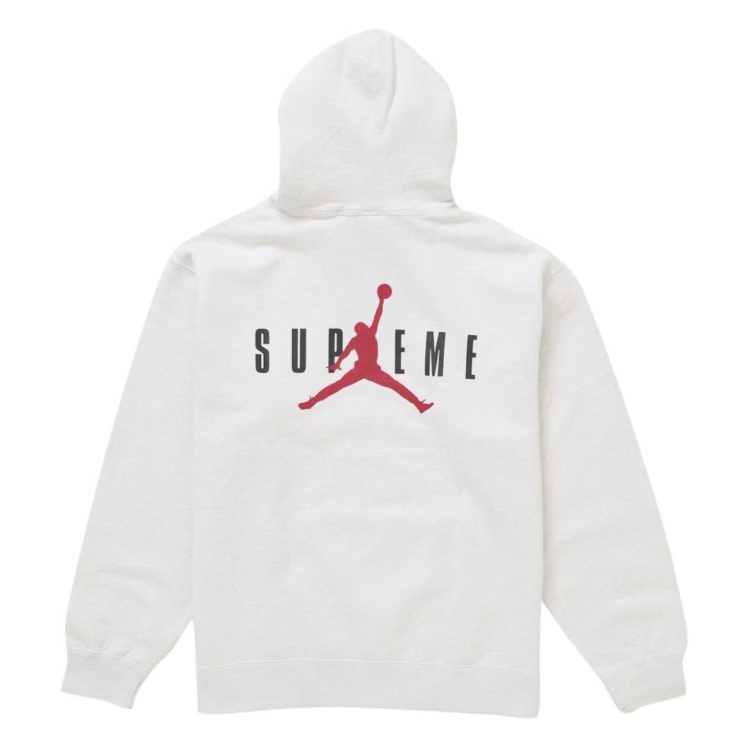 Supreme Jordan Hooded Sweatshirt (FW24) Ash Grey