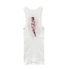 Chrome Hearts Deadly Doll Tank Top White