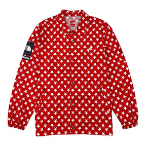 Supreme The North Face Packable Coaches Jacket Red