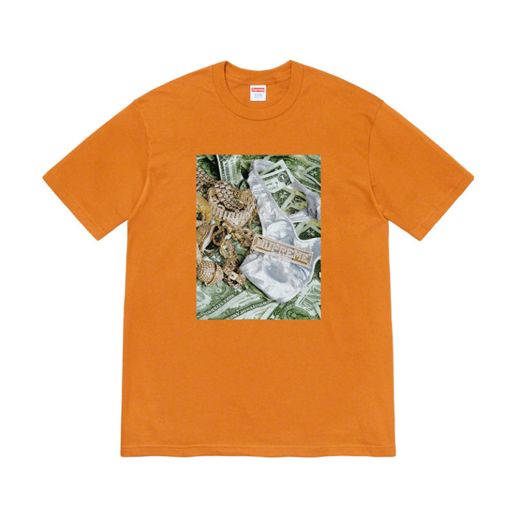 Supreme Bling T-Shirt Burnt Orange