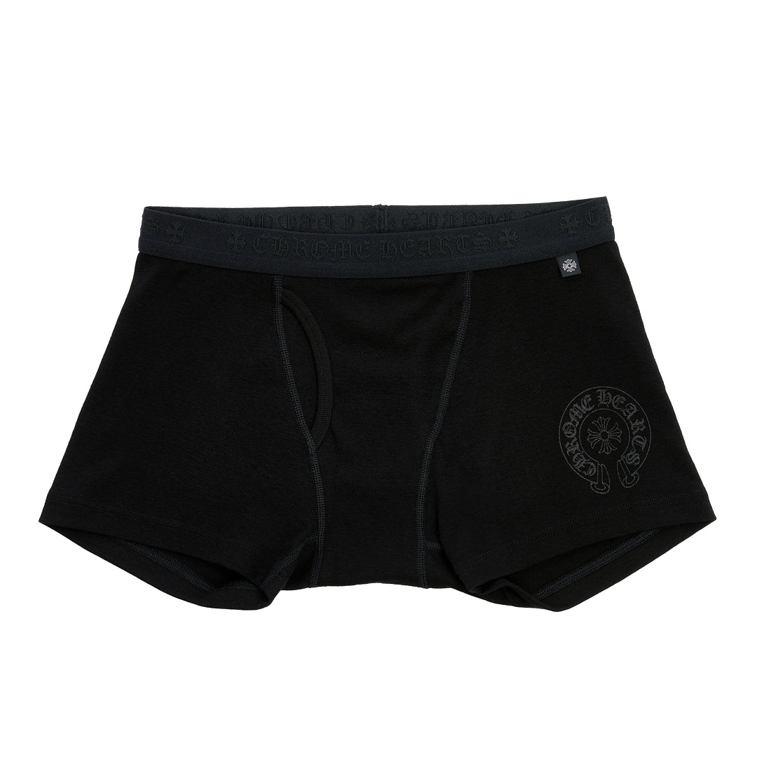 Chrome Hearts Boxer Brief (1 Pack) Black/Black