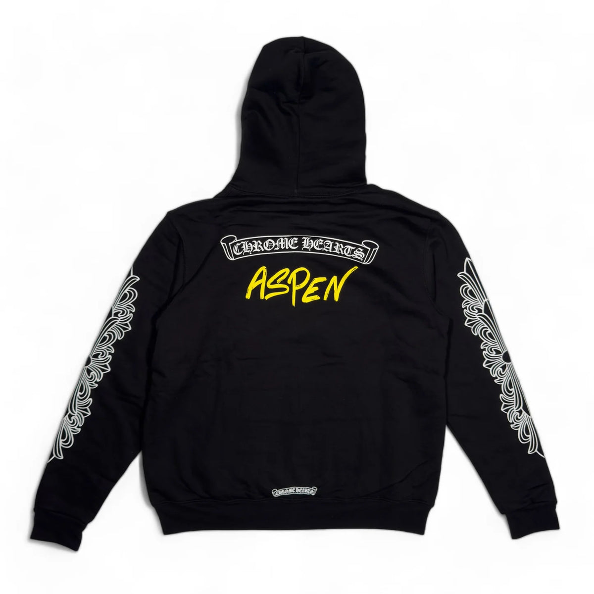 Chrome Hearts Aspen Exclusive Floral Zip Up Thermal Hoodie