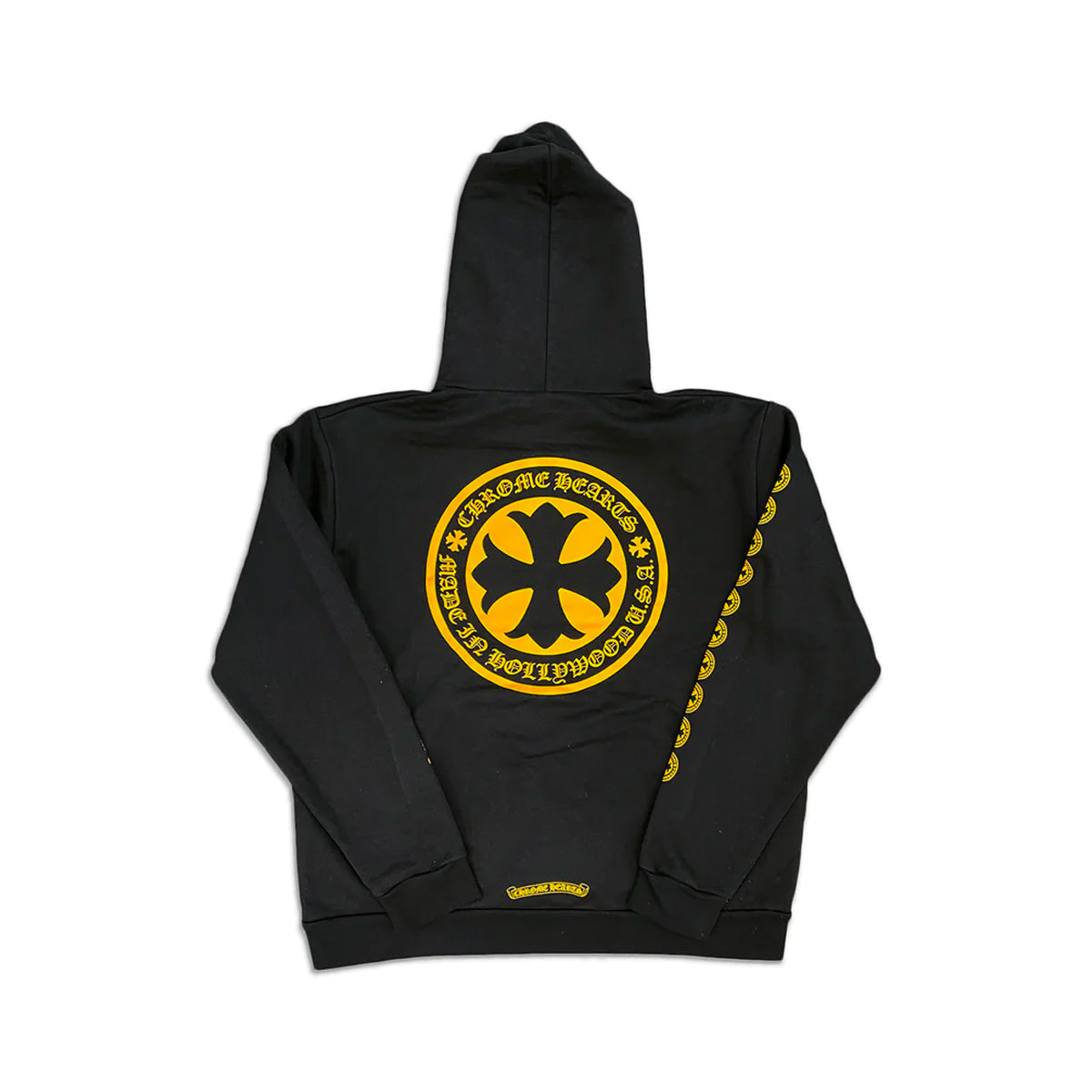 Chrome Hearts Hollywood Yellow Plus Cross Hoodie | Kenshi Toronto