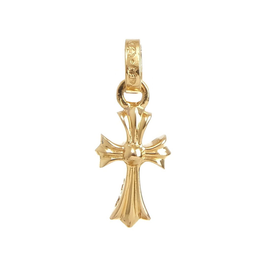 Chrome Hearts 22k Gold Baby Fat Pendant (Pendant Only)