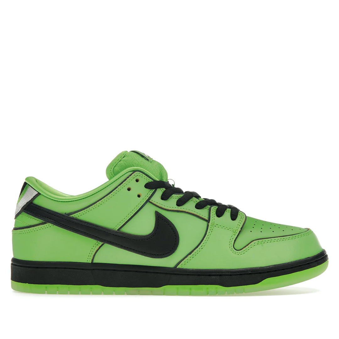 Nike SB Dunk Low x The Powerpuff Girls Buttercup