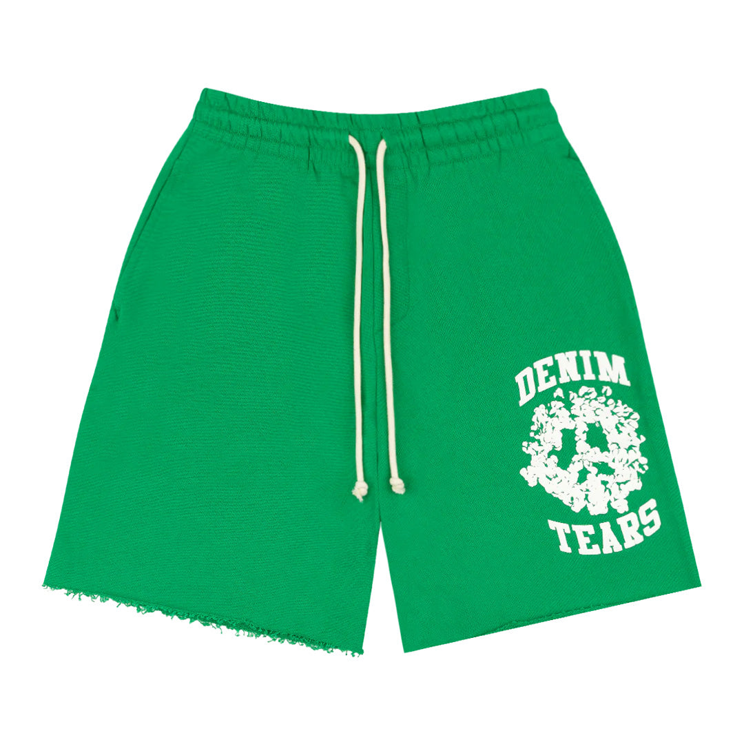 Denim Tears University Sweat Shorts Green