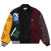 Supreme MM6 Maison Margiela Split Varsity Jacket Multicolor