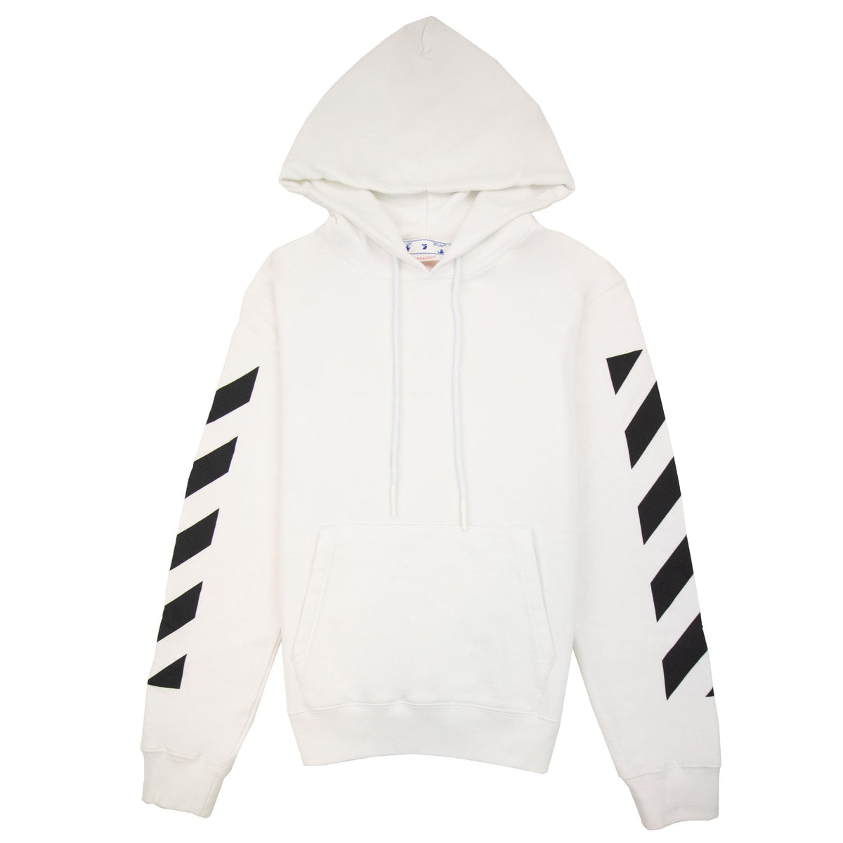 Off-White Diagonal Arrow Hoodie White