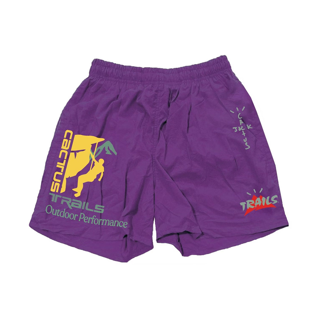 Travis Scott Climb Shorts Purple