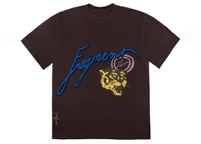 Travis Scott Cactus Jack For Fragment Icons T-Shirt Brown