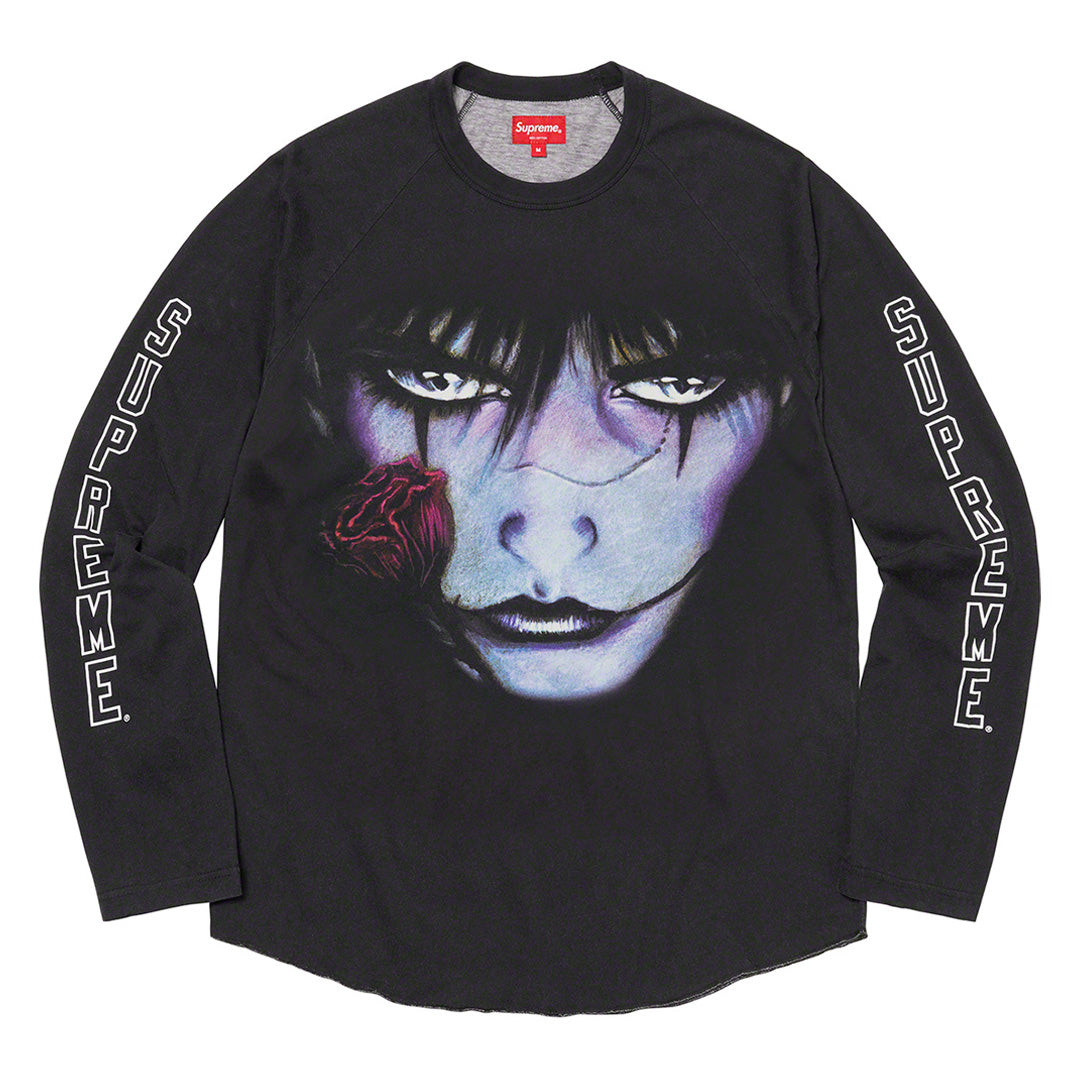 Supreme The Crow Raglan Long Sleeve T-Shirt